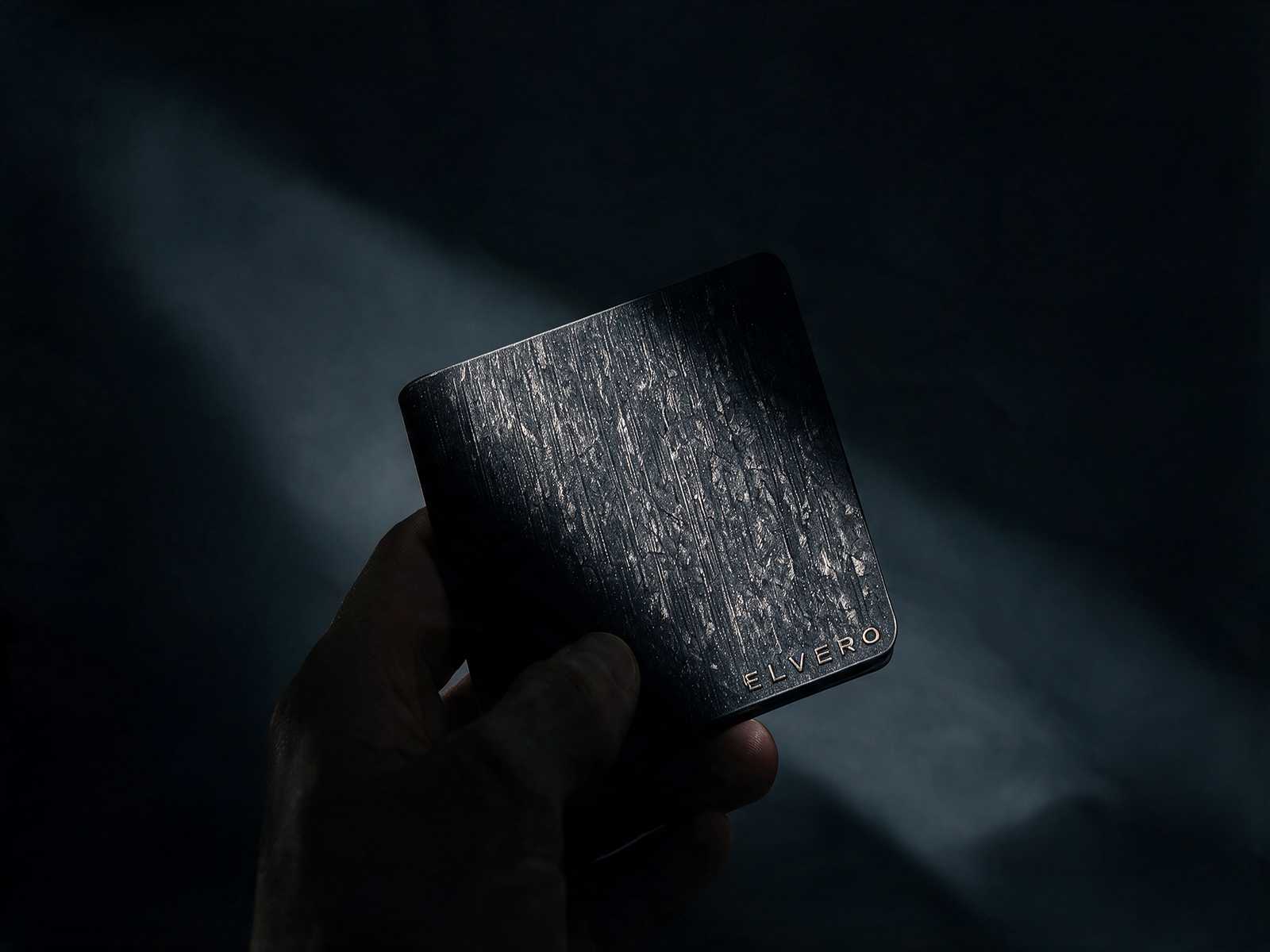 Portefeuille ELVERO, détail de la texture